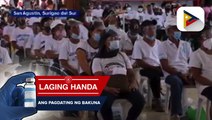 Limang bayan sa Surigao del Sur, inikot ng outreach team ni Sen. Bong Go at ng ilang ahensya ng pamahalaan para mamahagi ng ayuda
