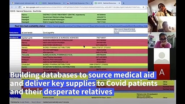 India's young fight the pandemic with apps