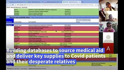 India's young fight the pandemic with apps