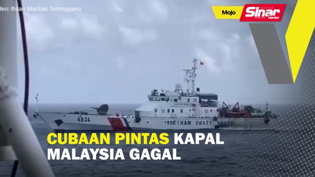 Cubaan pintas kapal Malaysia gagal