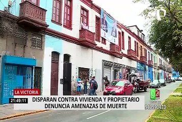 Empresario denuncia que sujeto ingresó a su vivienda e intentó asesinarlo a disparos