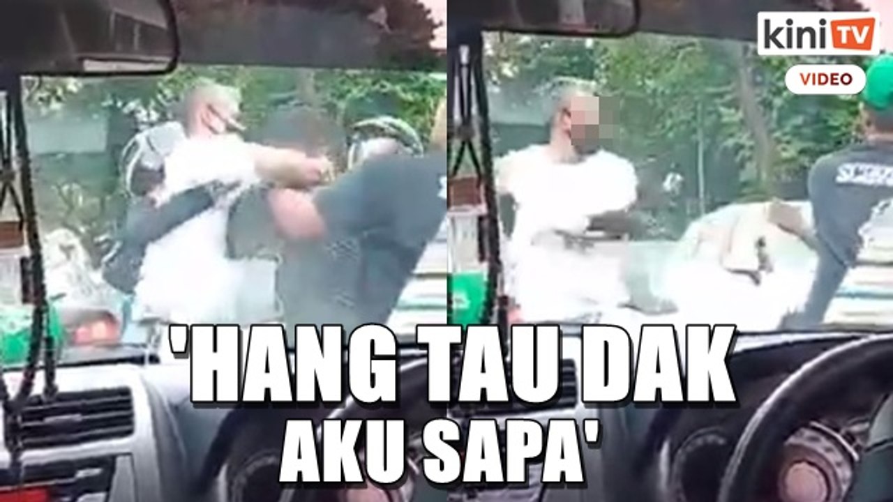 Video tular pelawak pukul lelaki dipercayai penghantar makanan