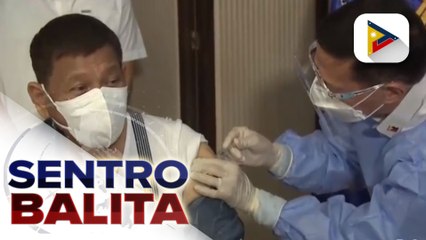 Sinopharm vaccine na itinurok kay Pres. Duterte, covered ng Compassionate Use Permit na ibinigay ng FDA ayon sa Palasyo