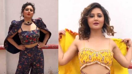 Rashmi Desai ने कैमरे के सामने की ये हरकत; Watch video  | FilmiBeat