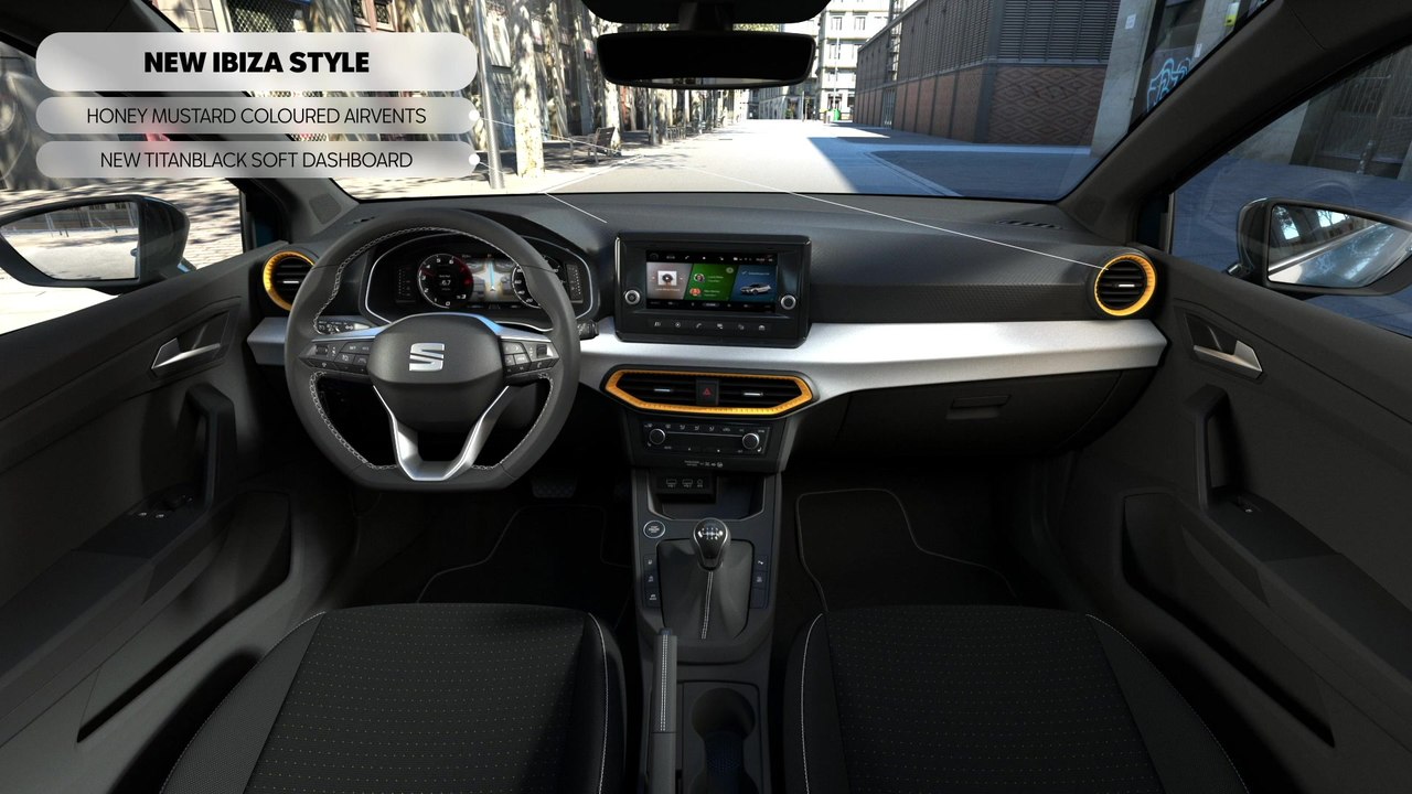 2021 SEAT Ibiza Interior Highlights