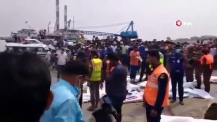 Bangladeş'te sürat teknesi ile yük gemisi çarpıştı: 26 ölü