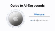 Apprenez à connaître les sons AirTag — Apple Support