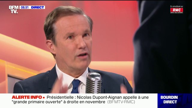 Nicolas Dupont-Aignan pas encore vacciné: Je prends mon risque et j'ai le droit d'avoir mon libre arbitre