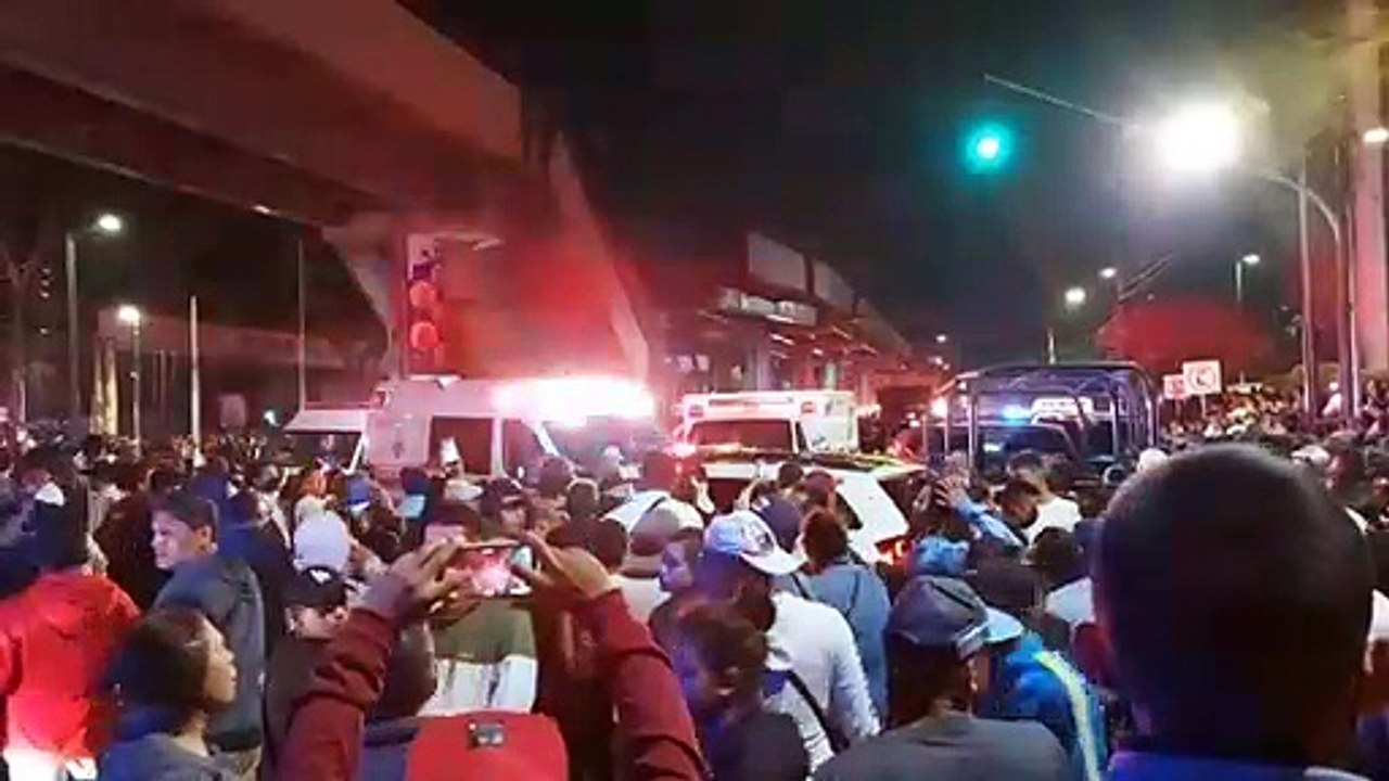 Viele Tote bei Einsturz von U-Bahn-Brücke in Mexiko-Stadt