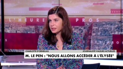 Charlotte d'Ornellas : «Marine Le Pen retourne tout l'argumentaire d'Emmanuel Macron contre lui»