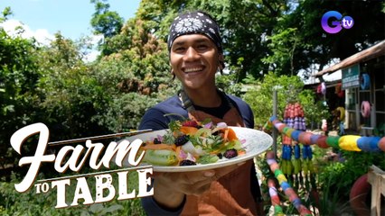 Farm To Table: Chef JR Royol makes a farm-fresh salad with edible flowers