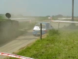 Sortie de route Bouly, Rallye Dieppe 2004