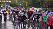 Aumentan las manifestaciones en Colombia