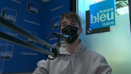 Malo Warin, lycéen et représentant UNL en Isère