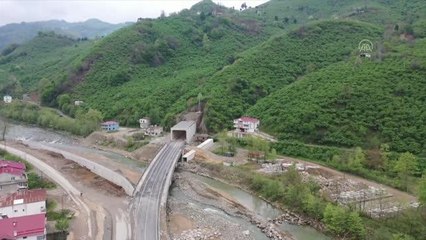Karadeniz'in iç bölgelere açılan kapısı "Dereli yolu" konfor ve zaman tasarrufu sağlayacak