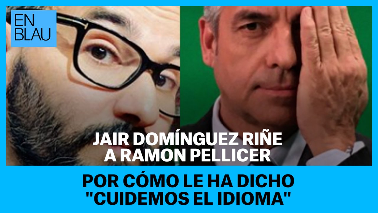 Jair Domínguez riñe a Pellicer por cómo le ha llamado: "Cuidemos el idioma"