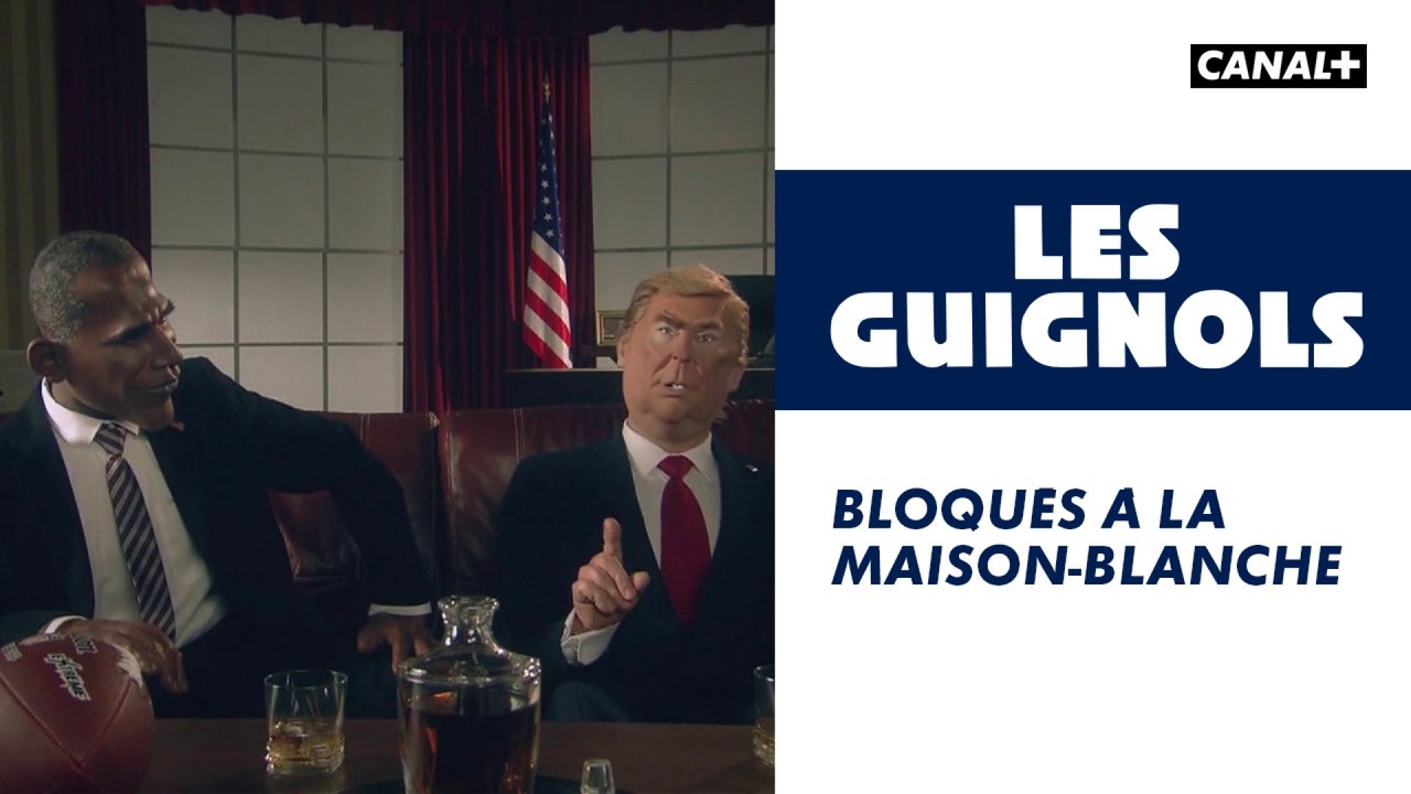 Bloqués à la Maison-Blanche - Les Guignols - CANAL+
