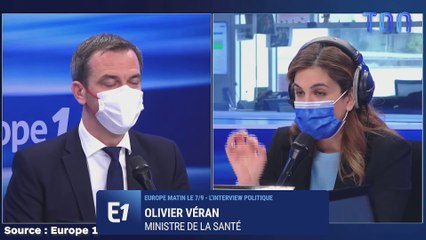 Bientôt la fin du masque à l'extérieur ? Olivier Véran s'exprime