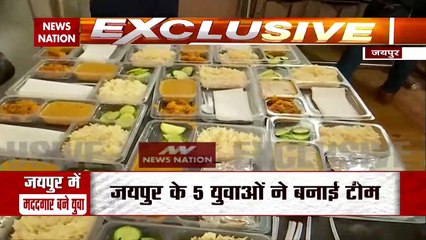 Corona Virus: कोरोना संक्रमितों को खाना खिला रहे हैं यह युवा, देखें रिपोर्ट