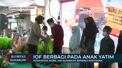 Komunitas Mobil 4x4 Sukabumi Berbagi Santunan