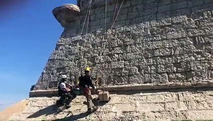 Port de Bouc : des cordistes à l’assaut du fort