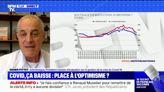 Covid-19: une 4e vague cet été est plausible pour l'infectiologue Didier Pittet