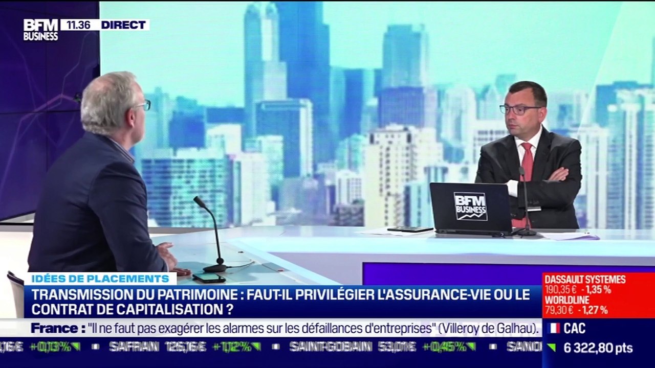 Idée de placements : Transmission du patrimoine, faut-il privilégier l'assurance-vie ou le contrat de capitalisation? - 04/05