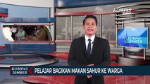 Pelajar Bagikan Makan Sahur ke Warga yang Bekerja Mulai Dini Hari