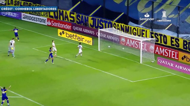 Sebastián Villa décisif avec Boca Juniors en Copa Libertadores