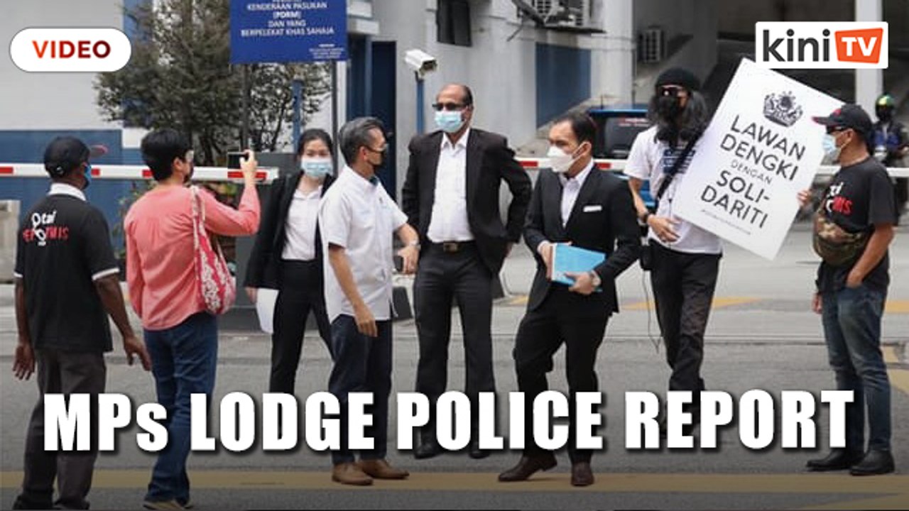 Harapan MPs lodge police report over ex-IGP's claims