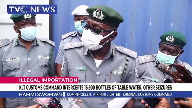 KLT customs command intercepts 16,900 bottles of table water, other seizures