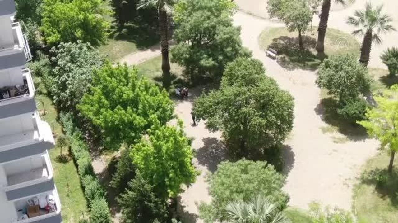 KAHRAMANMARAŞ - Drone destekli "tam kapanma" denetimi