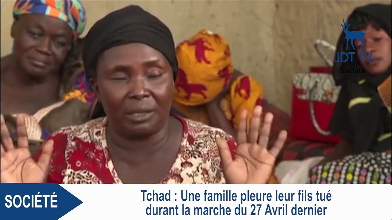 TCHAD : une famille pleure son fils tué lors des manifestations du 27 avril