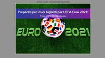 Truffa su vendita biglietti partite Europei di calcio: oscurati siti web (04.05.21)
