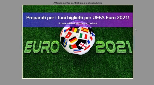 Truffa su vendita biglietti partite Europei di calcio: oscurati siti web (04.05.21)