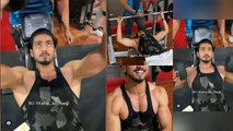 Indian model Full body building Workout video, Faisusquad, gym workout + entertainment #faisu #faisuNewInstagramVideosAndReels