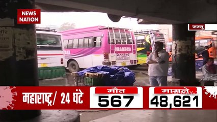 Curfew in various districts of Jammu and Kashmir