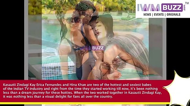 Erica Fernandes & Hina Khan’s super hot bikini photos by the pool for perfect summer vibes