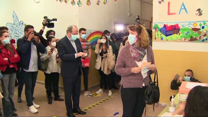 Así han votado los candidatos a la Presidencia de la CAM