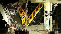 Meksika'da metro üst geçidi yola çöktü: 23 ölü