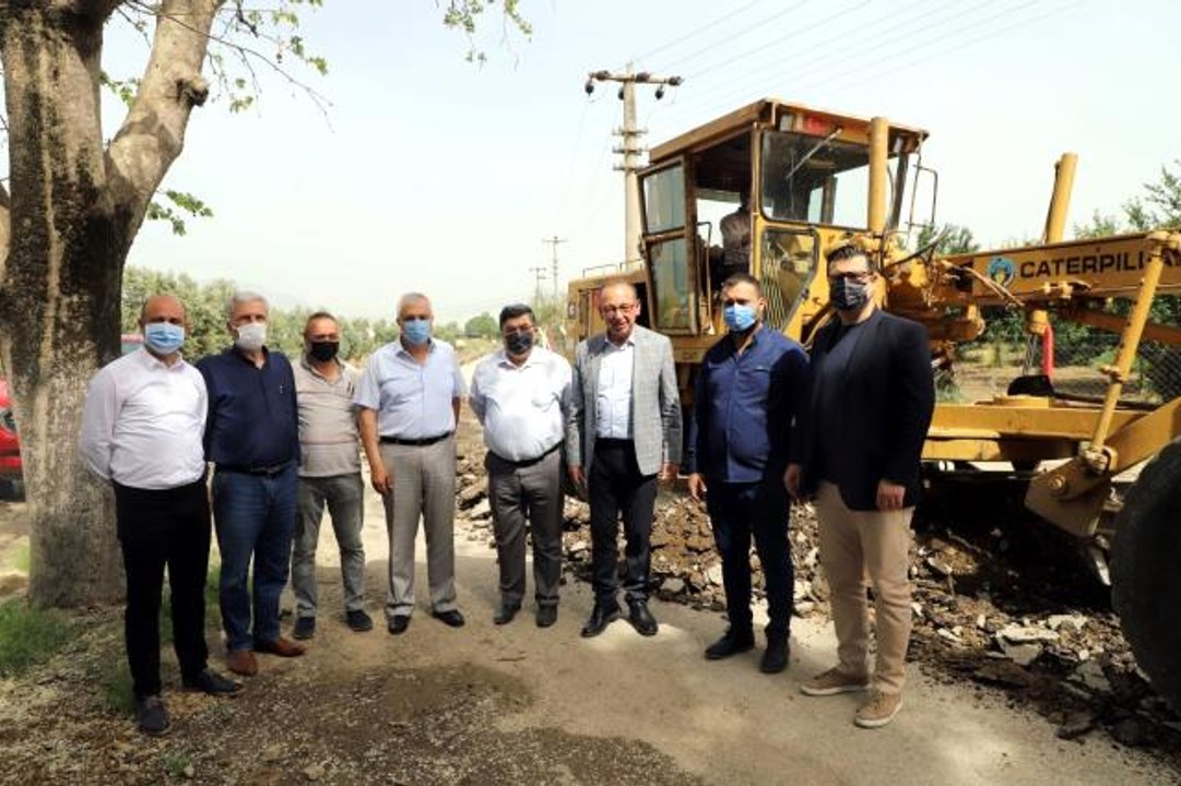 Başkan Akın'dan müjde: "Ova yolları asfaltlanıyor"