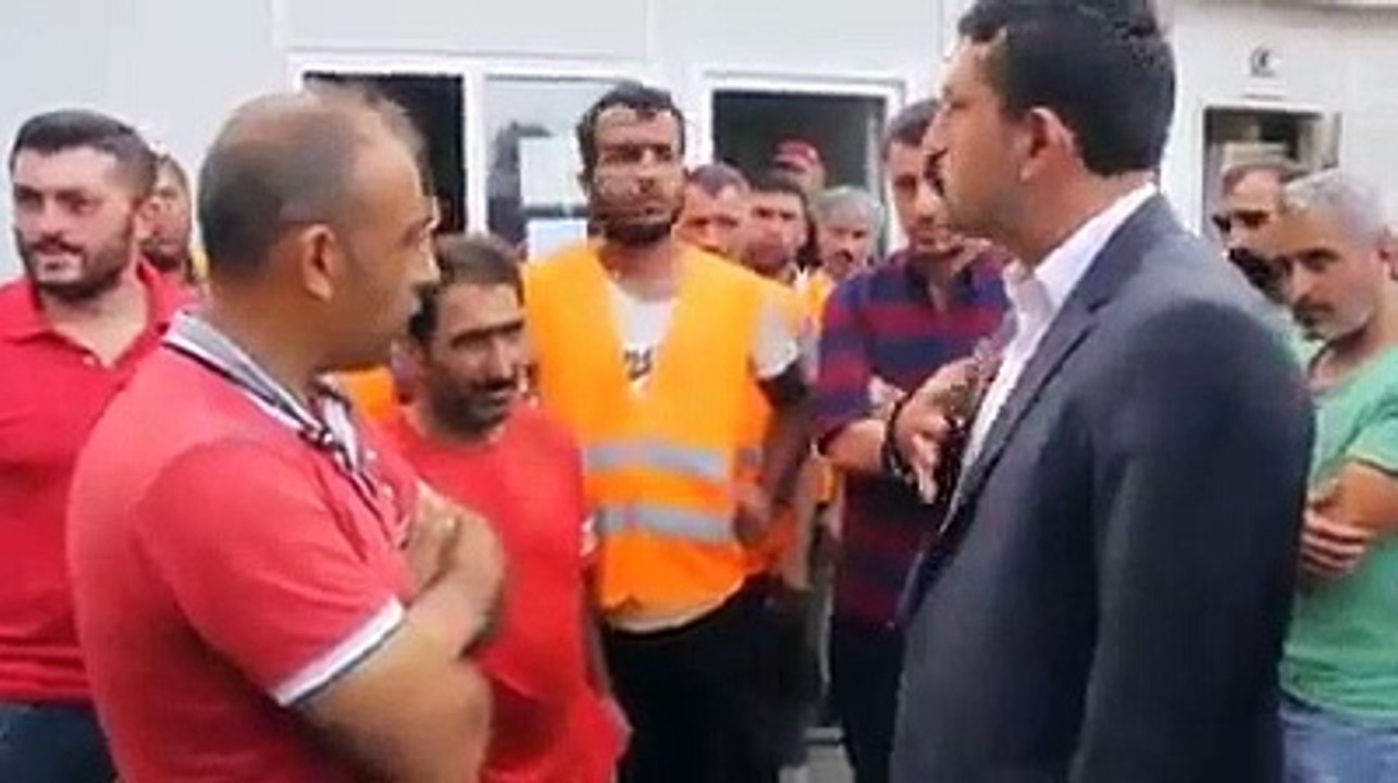 İşte gerçek milliyetçilik: Rize Ülkü Ocakları Başkanı'ndan Kürt işçilere ziyaret!