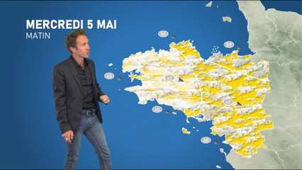 Bulletin météo pour le mercredi 5 mai 2021