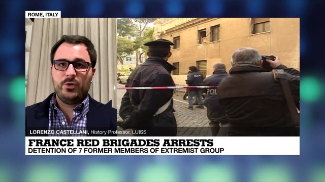 FRANCE RED BRIGADES ARRESTS