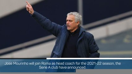 Breaking News - Mourinho appointed at Roma for 2021-22 season