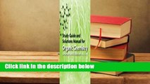 Lesen  Study Guide/Solutions Manual for Organic Chemistry  Unbegrenzt