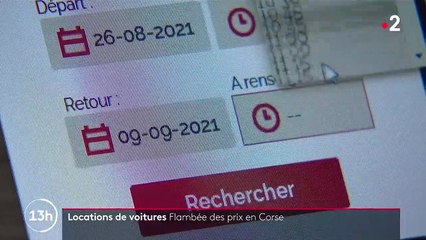 Consommation : flambée des prix des locations de voitures en Corse