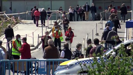 Lydia Lozano, feliz tras vacunarse de la primera dosis contra el covid