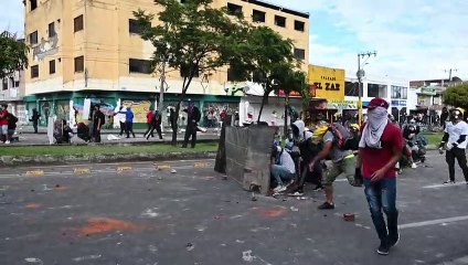 Repressão deixa colombianos apreensivos