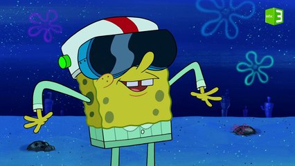 سبونج بوب النائم المستيقظ